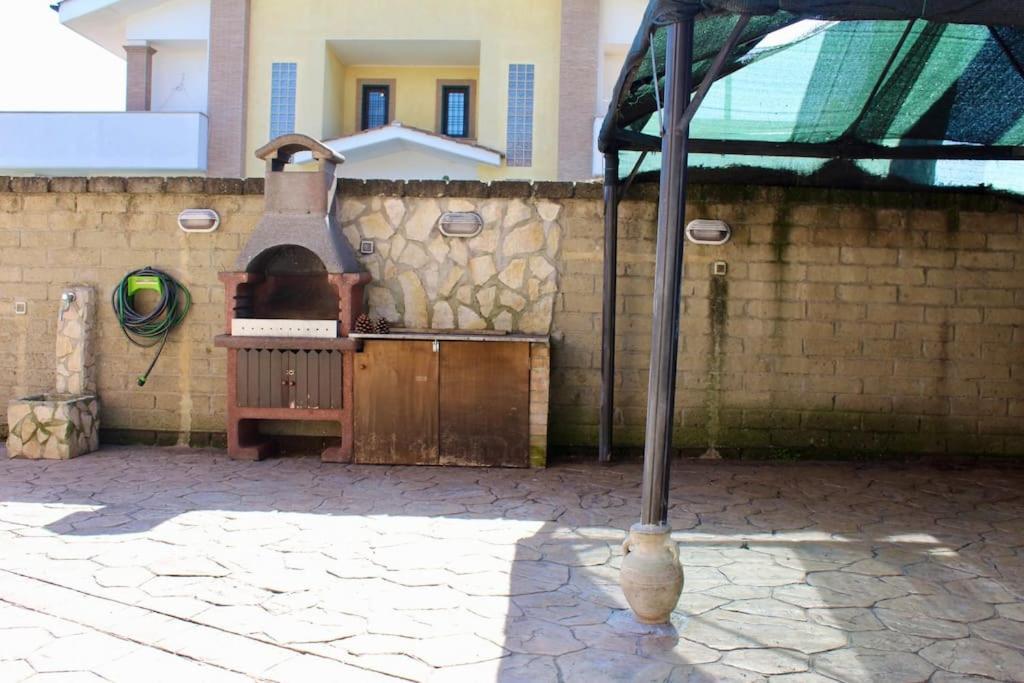 The Garden House Fco, Self Check In And Free Private Parking Lejlighed Fiumicino Eksteriør billede